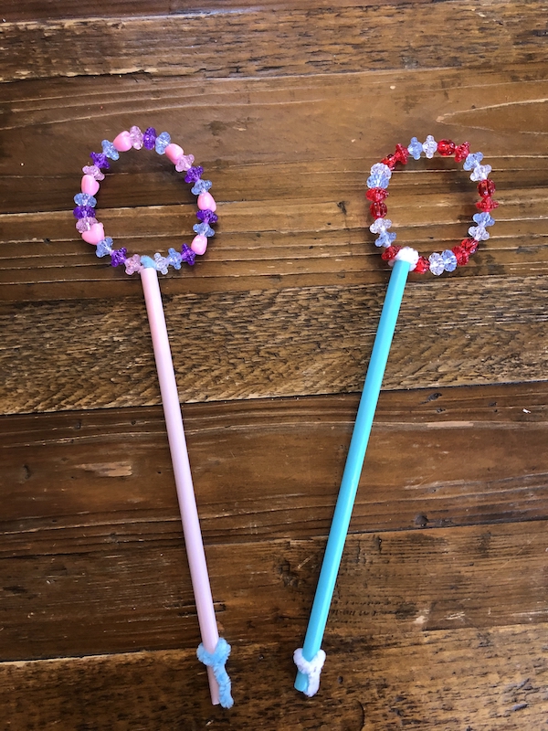 wilton love knot bubble wand